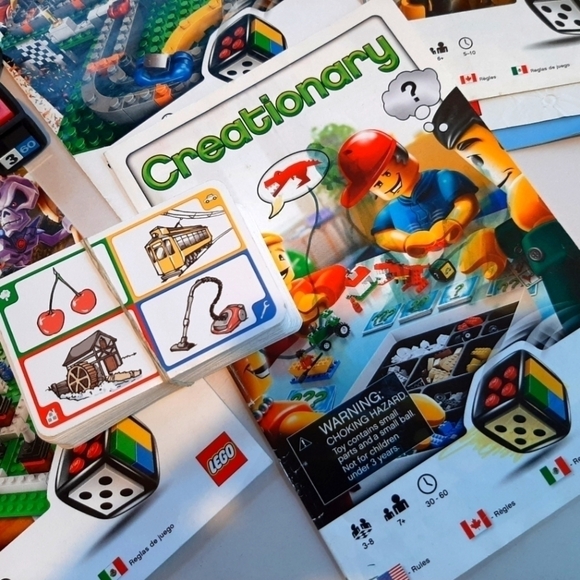 Lego Game Lot Pieces Dice Instruction Manual Replacement Booklets - Picture 2 of 10